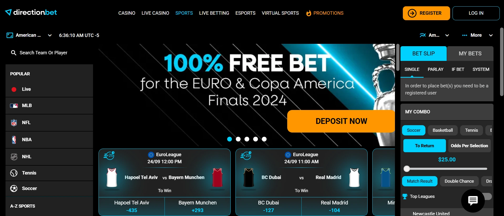 Directionbet nettivedonlyönti
