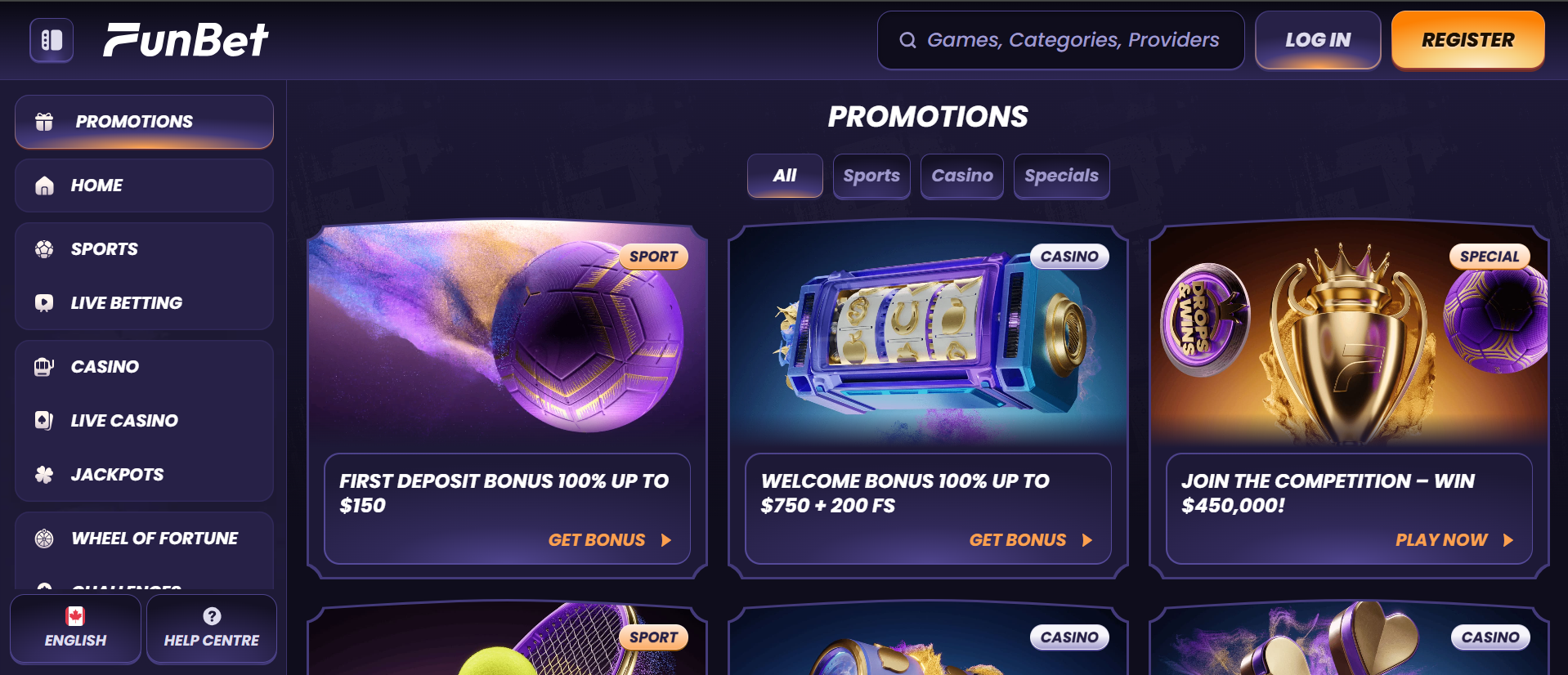 FunBet urheiluvedonlyönti